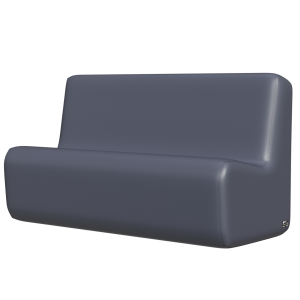 Abecca Anti Ligature Hawk Three Seater Couch HF21 Grey2