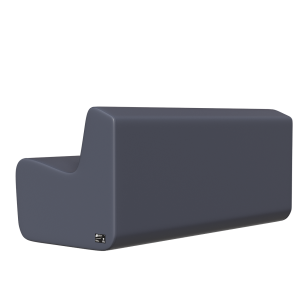 Abecca Anti Ligature Hawk Three Seater Couch HF22 Grey3