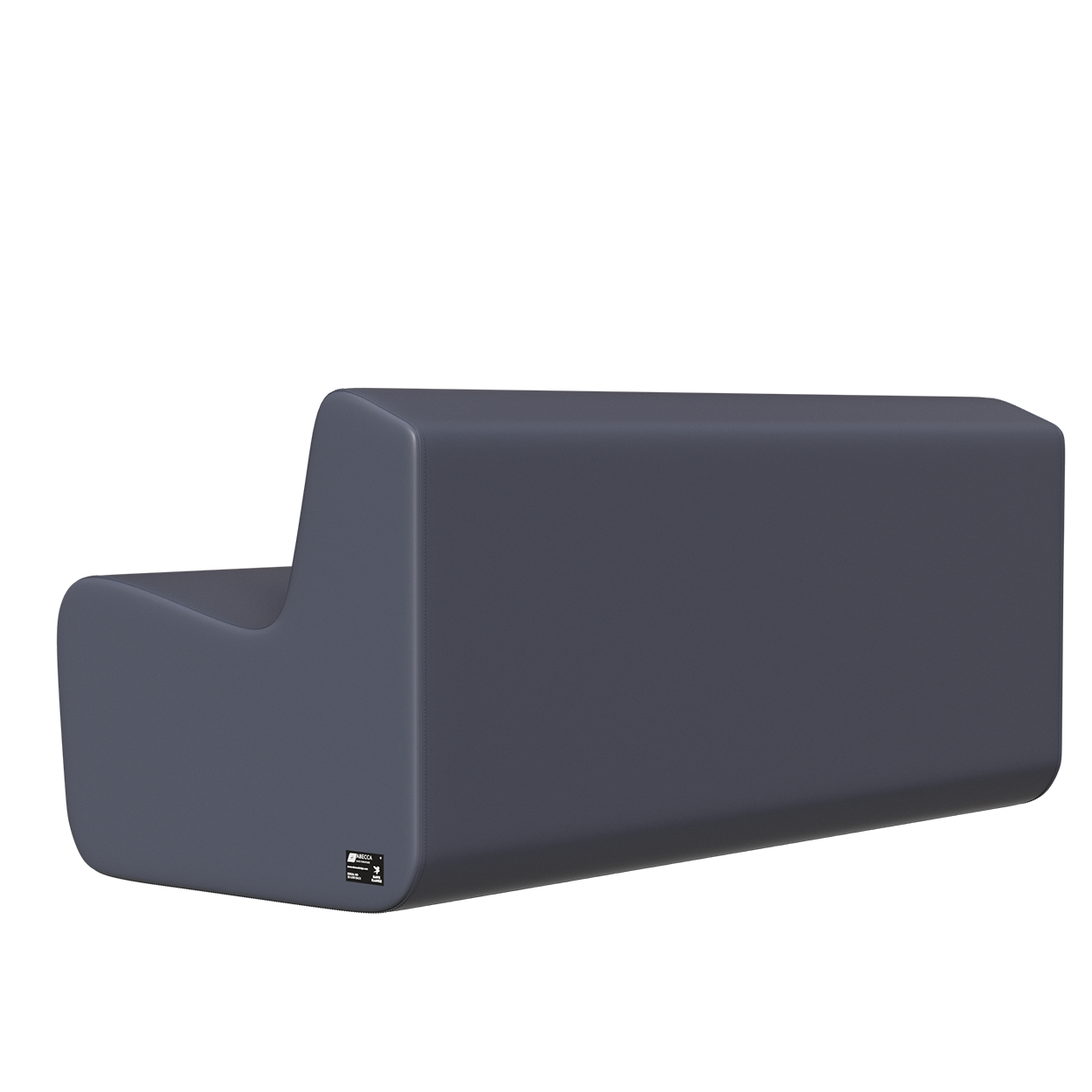 Abecca Anti Ligature Hawk Three Seater Couch HF22 Grey3