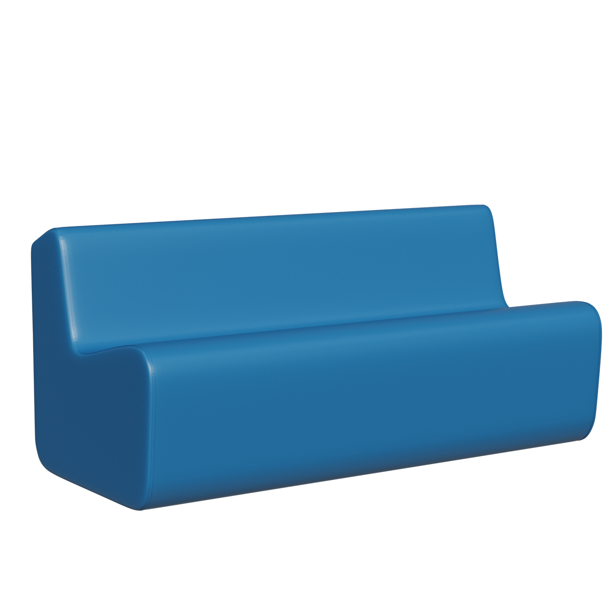 Abecca Anti Ligature Hawk Three Seater Couch HF22 Teal1