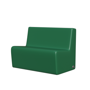 Abecca Anti Ligature Hawk Two Seater Couch HF10 Green 2