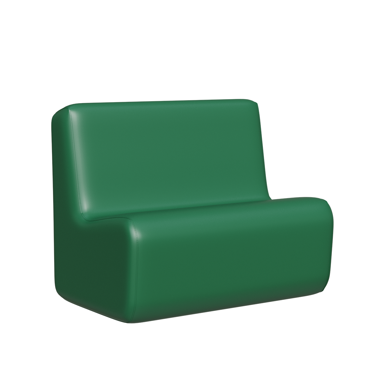 Abecca Anti Ligature Hawk Two Seater Couch HF11 Green 1