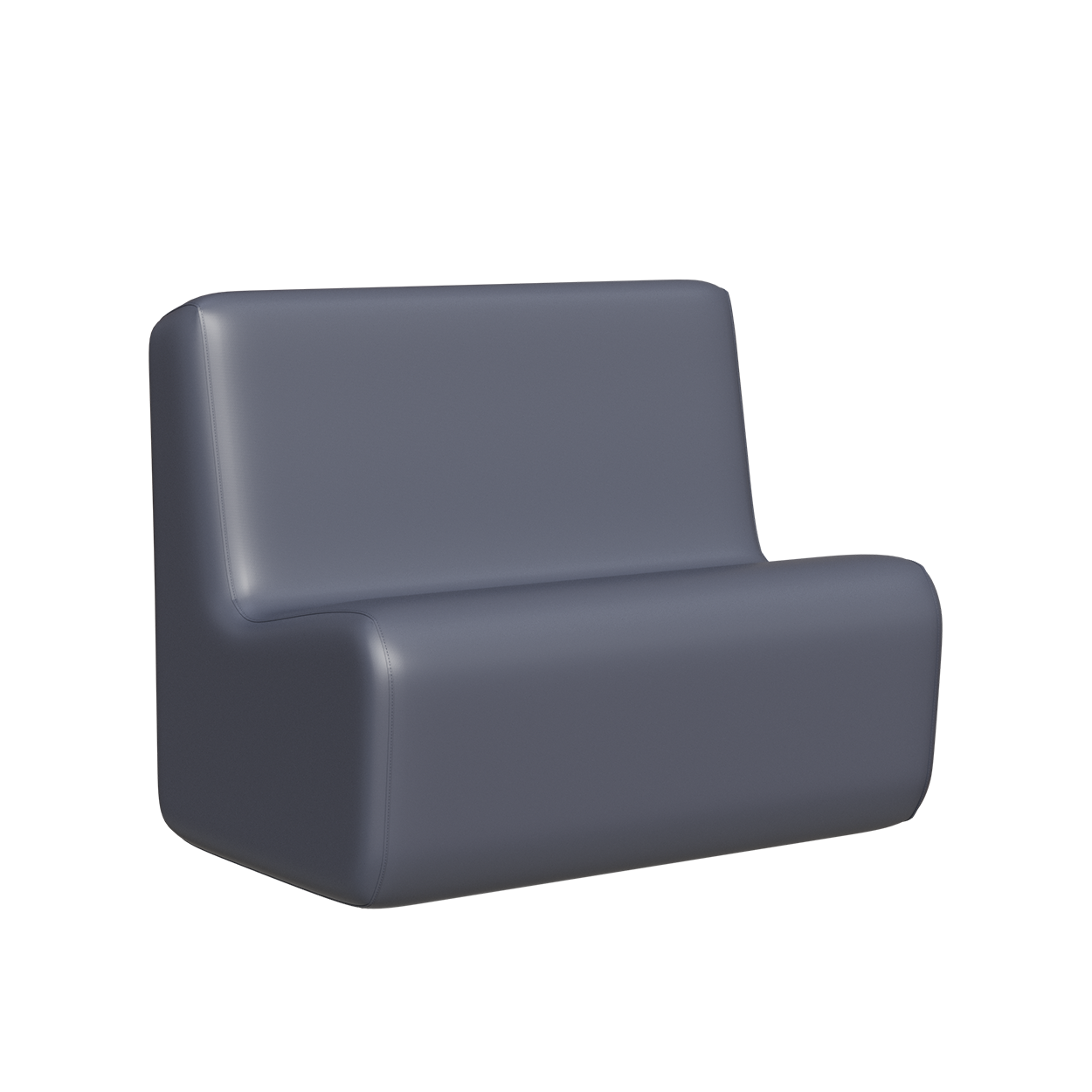 Abecca Anti Ligature Hawk Two Seater Couch HF11 Grey1