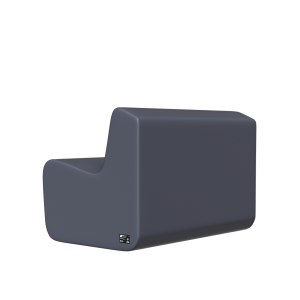 Abecca Anti Ligature Hawk Two Seater Couch HF12 Grey3