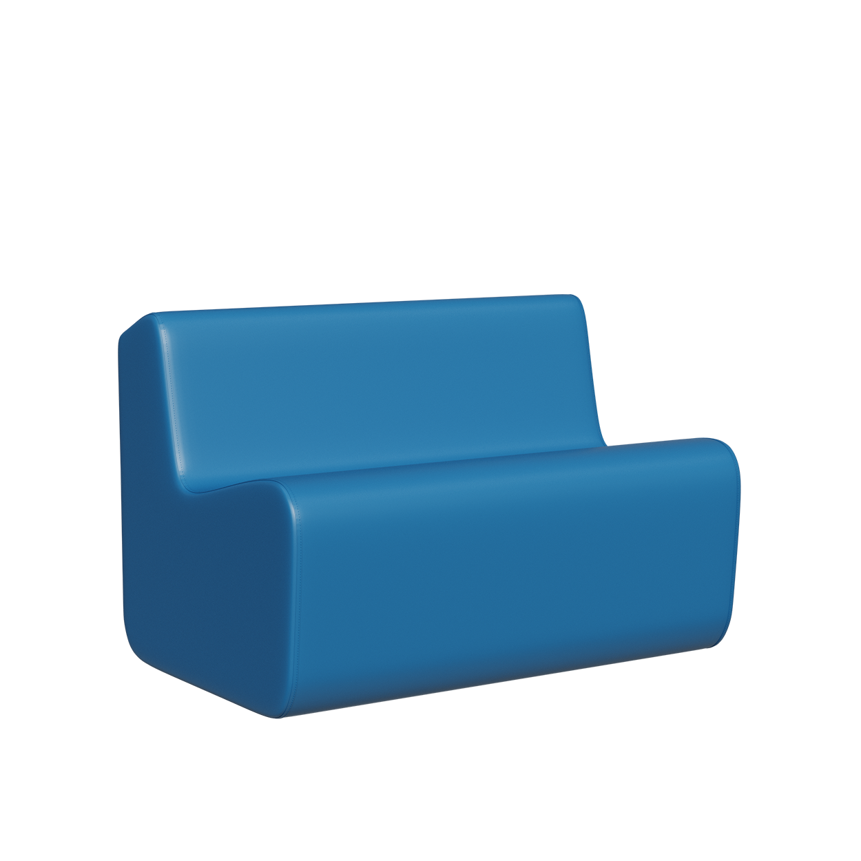 Abecca Anti Ligature Hawk Two Seater Couch HF12 Teal 1