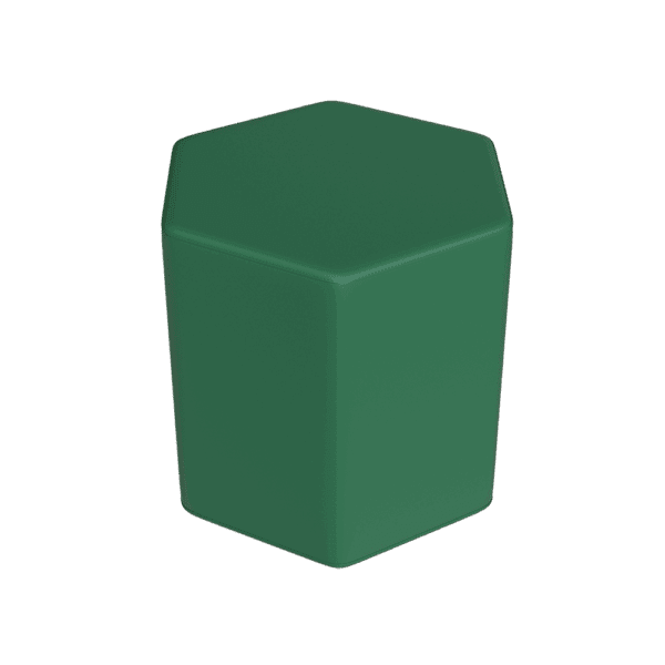HexagonOttoman Hawk Green 2
