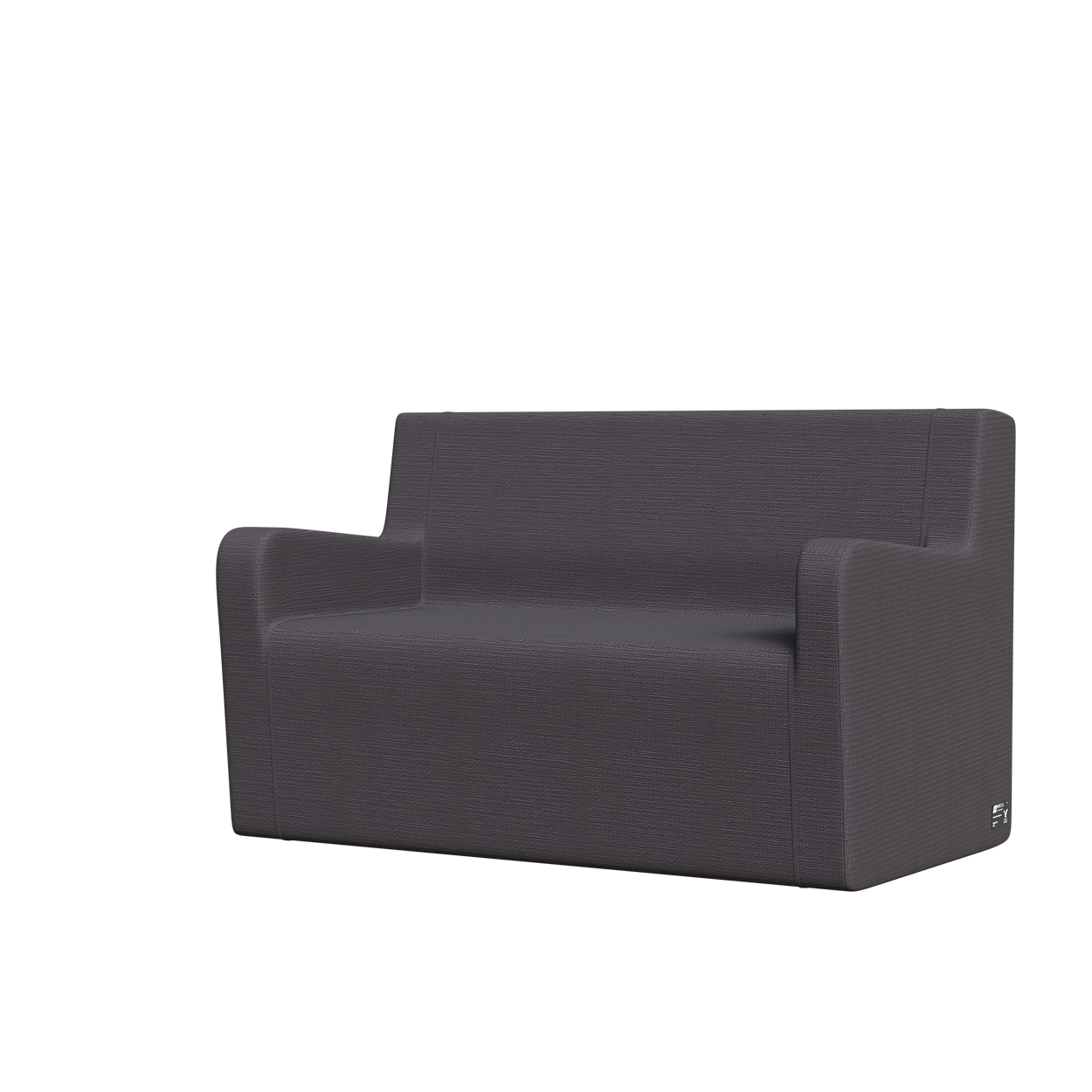 Abecca Anti Ligature Eagle 2 Seater Arm Couch EF40 Linea Deadline2