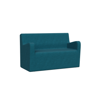 Abecca Anti Ligature Eagle 2 Seater Arm Couch EF40 Tessuto Corsica