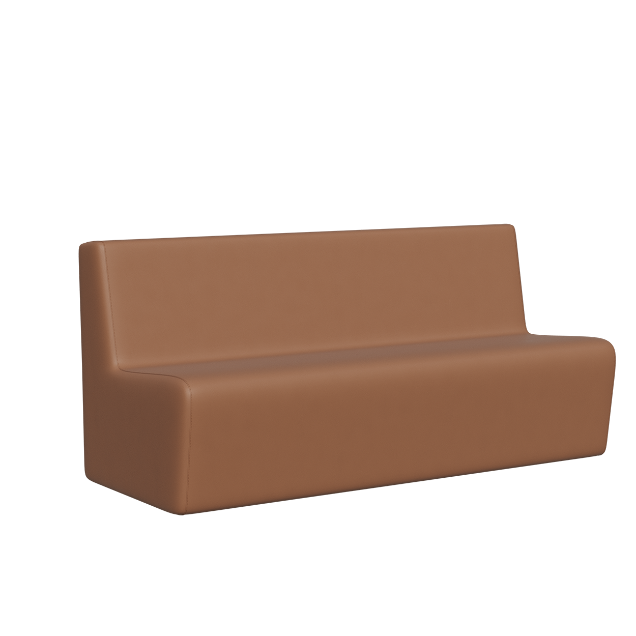 Abecca Anti Ligature Eagle 3 Seater Couch EF20 Marlo Umber