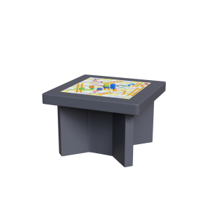 Abecca Anti Ligature Hawk Games Table Snakes Ladders Table HF100 Grey2