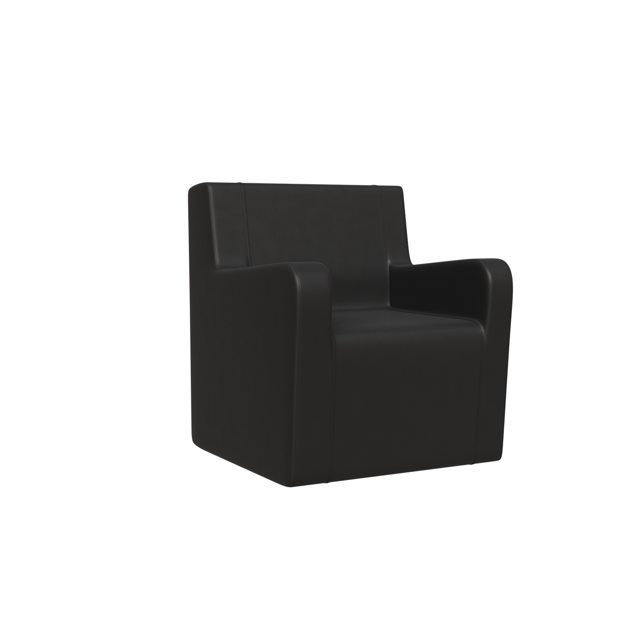 Abecca Anti Ligature Eagle Arm Chair EF30 Marlo Liquorice