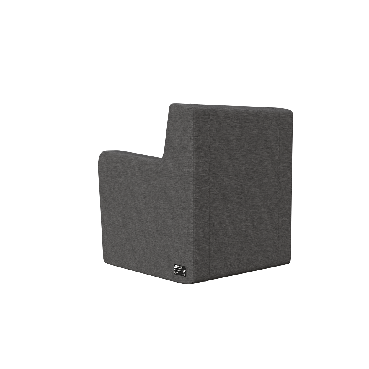 Abecca Anti Ligature Eagle Arm Chair EF30 Tessuto Chielo3
