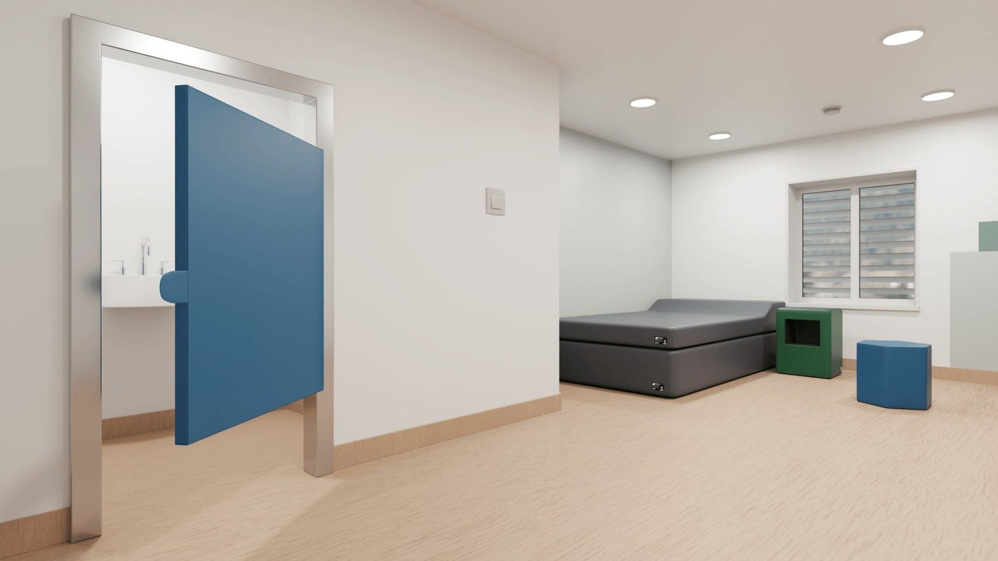 Abecca Hawk Range Bedroom Anti Ligature Foam Door min