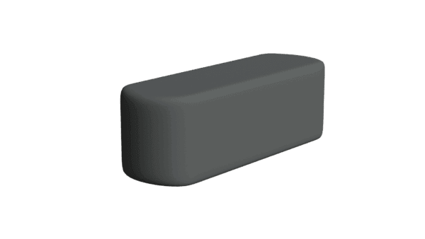 1.5 Ottoman—Coated—Pantone425 1