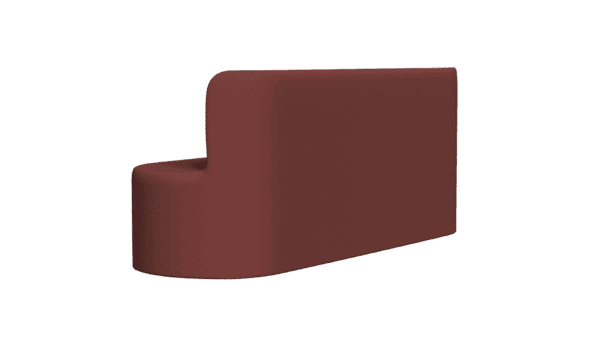 3Seater—Coated—Pantone499 3