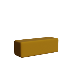 Abecca Anti Ligature Armadillo Limbershield 1.5 Ottoman AR106 Pantone 132