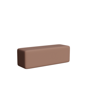 Abecca Anti Ligature Armadillo Limbershield 1.5 Ottoman AR106 Pantone 17 1230TCX