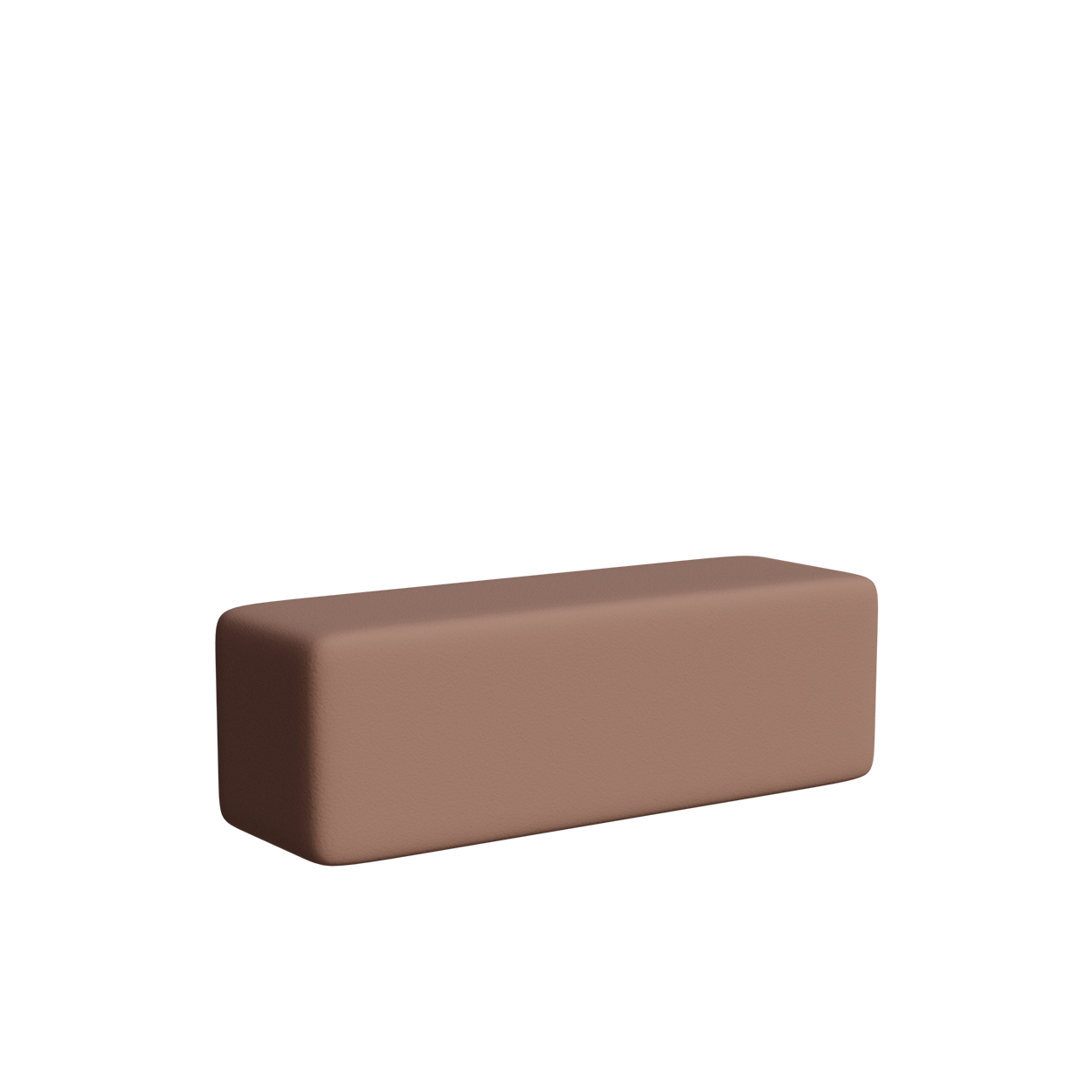Abecca Anti Ligature Armadillo Limbershield 1.5 Ottoman AR106 Pantone 17 1230TCX