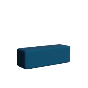 Abecca Anti Ligature Armadillo Limbershield 1.5 Ottoman AR106 Pantone 3025