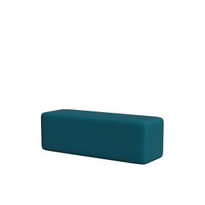 Abecca Anti Ligature Armadillo Limbershield 1.5 Ottoman AR106 Pantone 3155