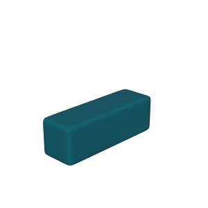 Abecca Anti Ligature Armadillo Limbershield 1.5 Ottoman AR106 Pantone 31552