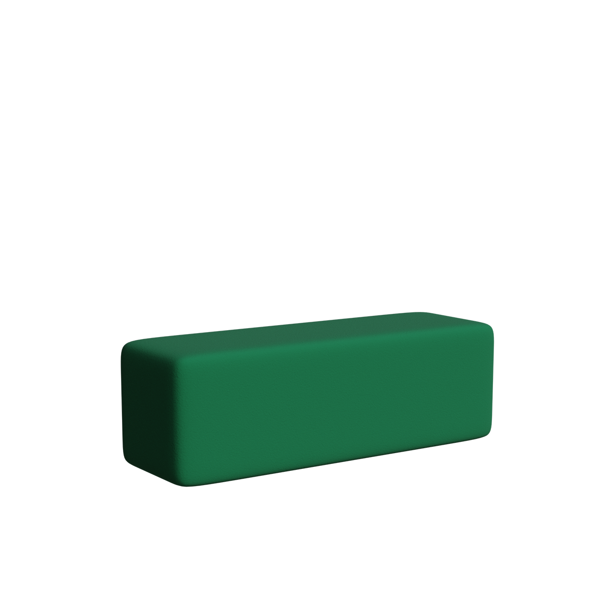 Abecca Anti Ligature Armadillo Limbershield 1.5 Ottoman AR106 Pantone 349