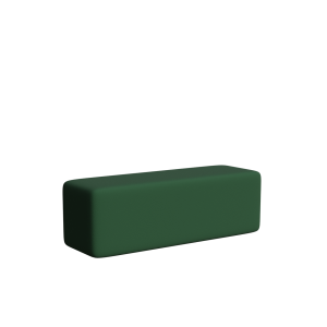 Abecca Anti Ligature Armadillo Limbershield 1.5 Ottoman AR106 Pantone 350