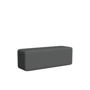 Abecca Anti Ligature Armadillo Limbershield 1.5 Ottoman AR106 Pantone 425