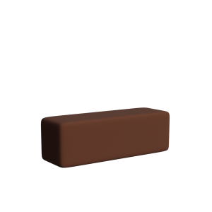 Abecca Anti Ligature Armadillo Limbershield 1.5 Ottoman AR106 Pantone 477