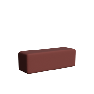 Abecca Anti Ligature Armadillo Limbershield 1.5 Ottoman AR106 Pantone 499