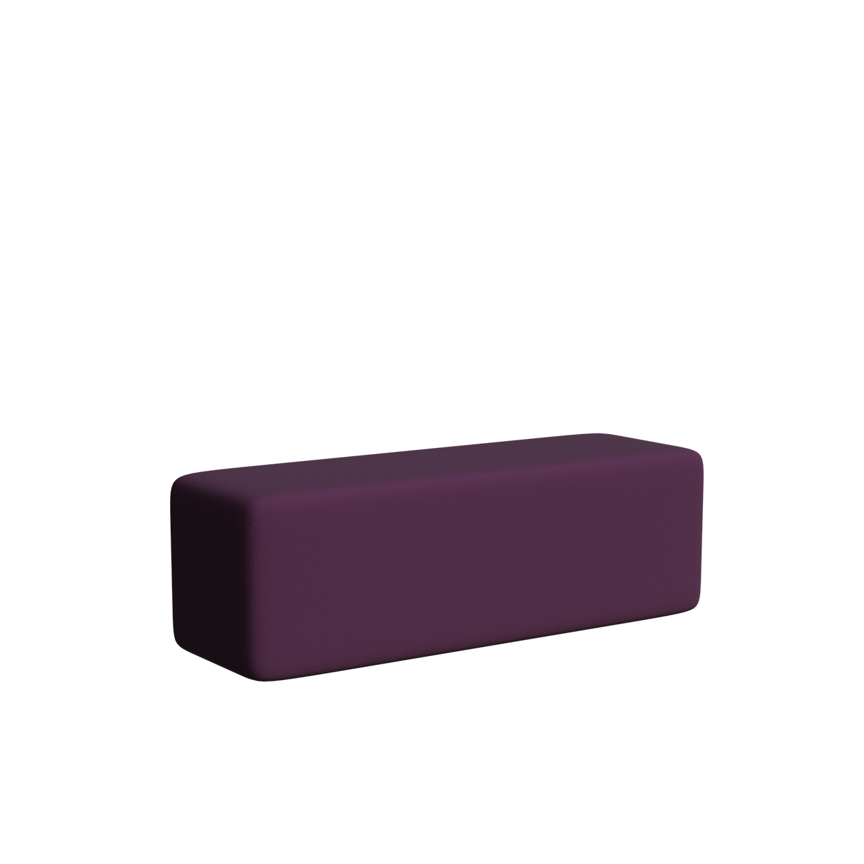 Abecca Anti Ligature Armadillo Limbershield 1.5 Ottoman AR106 Pantone 518