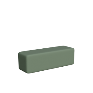 Abecca Anti Ligature Armadillo Limbershield 1.5 Ottoman AR106 Pantone 5625