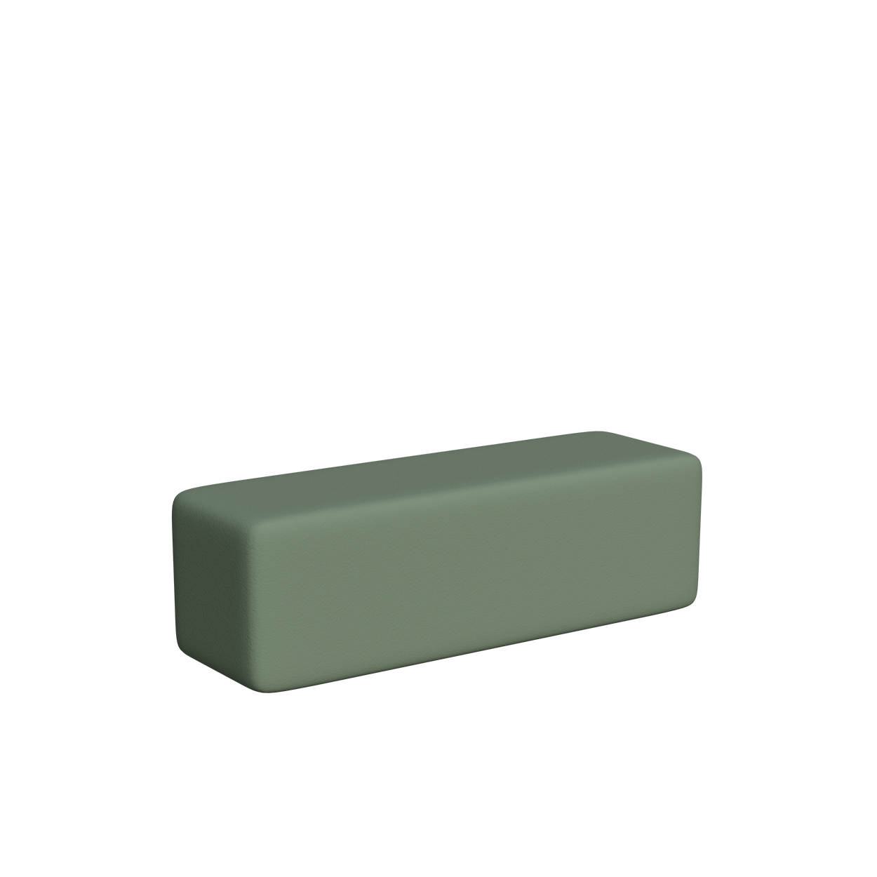 Abecca Anti Ligature Armadillo Limbershield 1.5 Ottoman AR106 Pantone 5625
