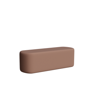 Abecca Anti Ligature Armadillo Limbershield 1.5 Oval Ottoman AR107 Pantone 17 1230TCX