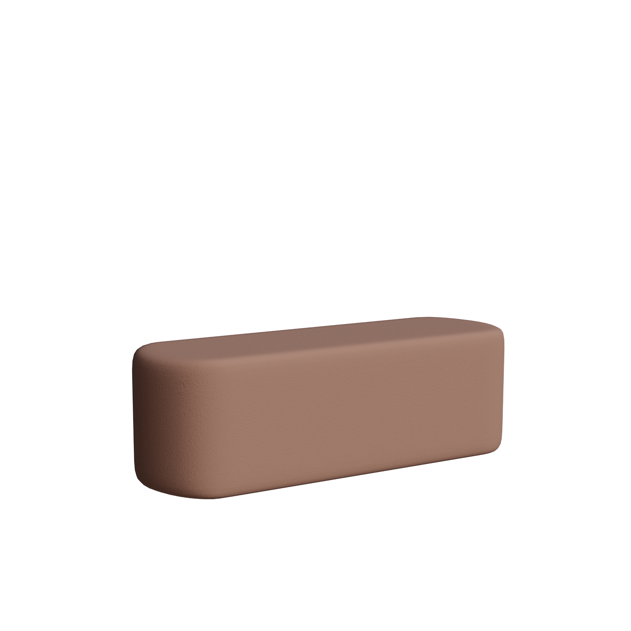 Abecca Anti Ligature Armadillo Limbershield 1.5 Oval Ottoman AR107 Pantone 17 1230TCX
