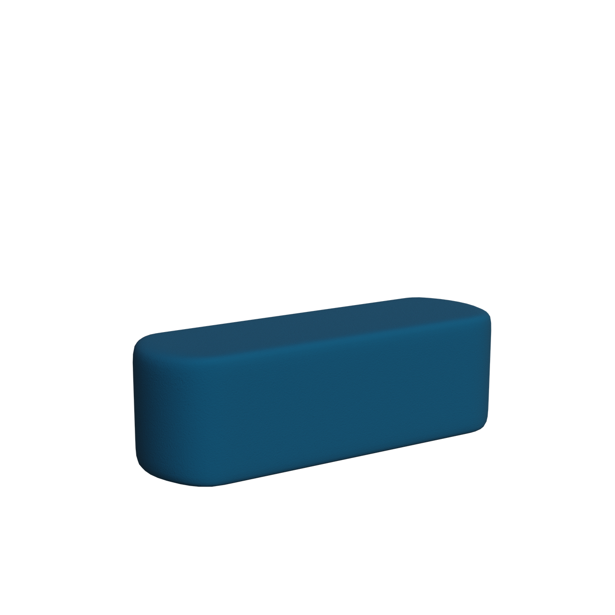 Abecca Anti Ligature Armadillo Limbershield 1.5 Oval Ottoman AR107 Pantone 3025