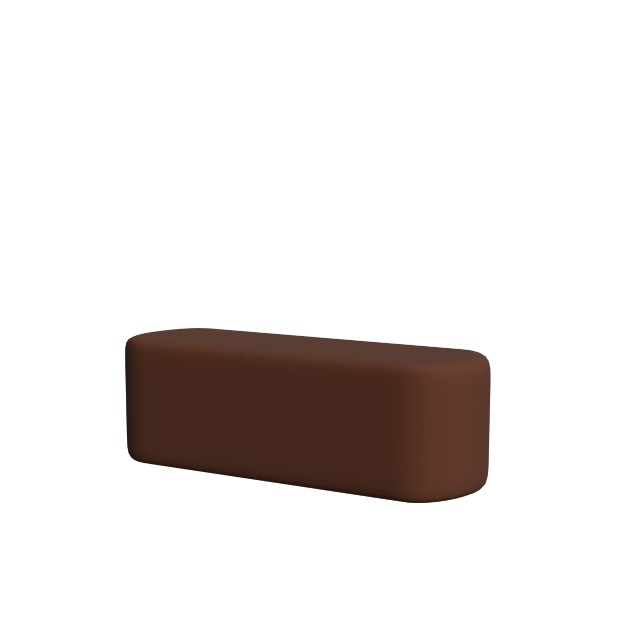 Abecca Anti Ligature Armadillo Limbershield 1.5 Oval Ottoman AR107 Pantone 4772