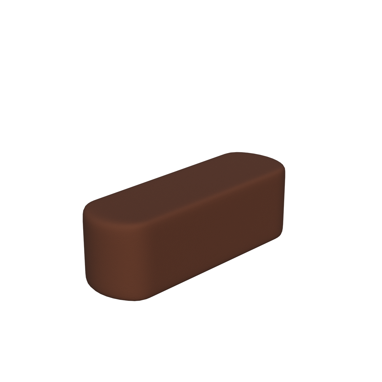 Abecca Anti Ligature Armadillo Limbershield 1.5 Oval Ottoman AR107 Pantone 4773
