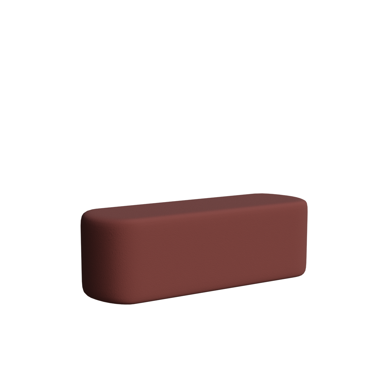 Abecca Anti Ligature Armadillo Limbershield 1.5 Oval Ottoman AR107 Pantone 499