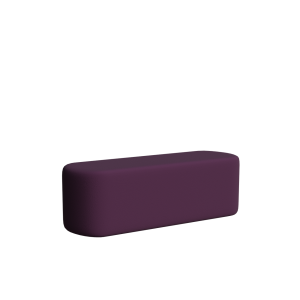 Abecca Anti Ligature Armadillo Limbershield 1.5 Oval Ottoman AR107 Pantone 518