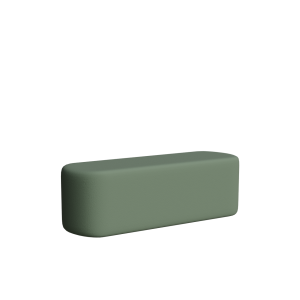 Abecca Anti Ligature Armadillo Limbershield 1.5 Oval Ottoman AR107 Pantone 5625