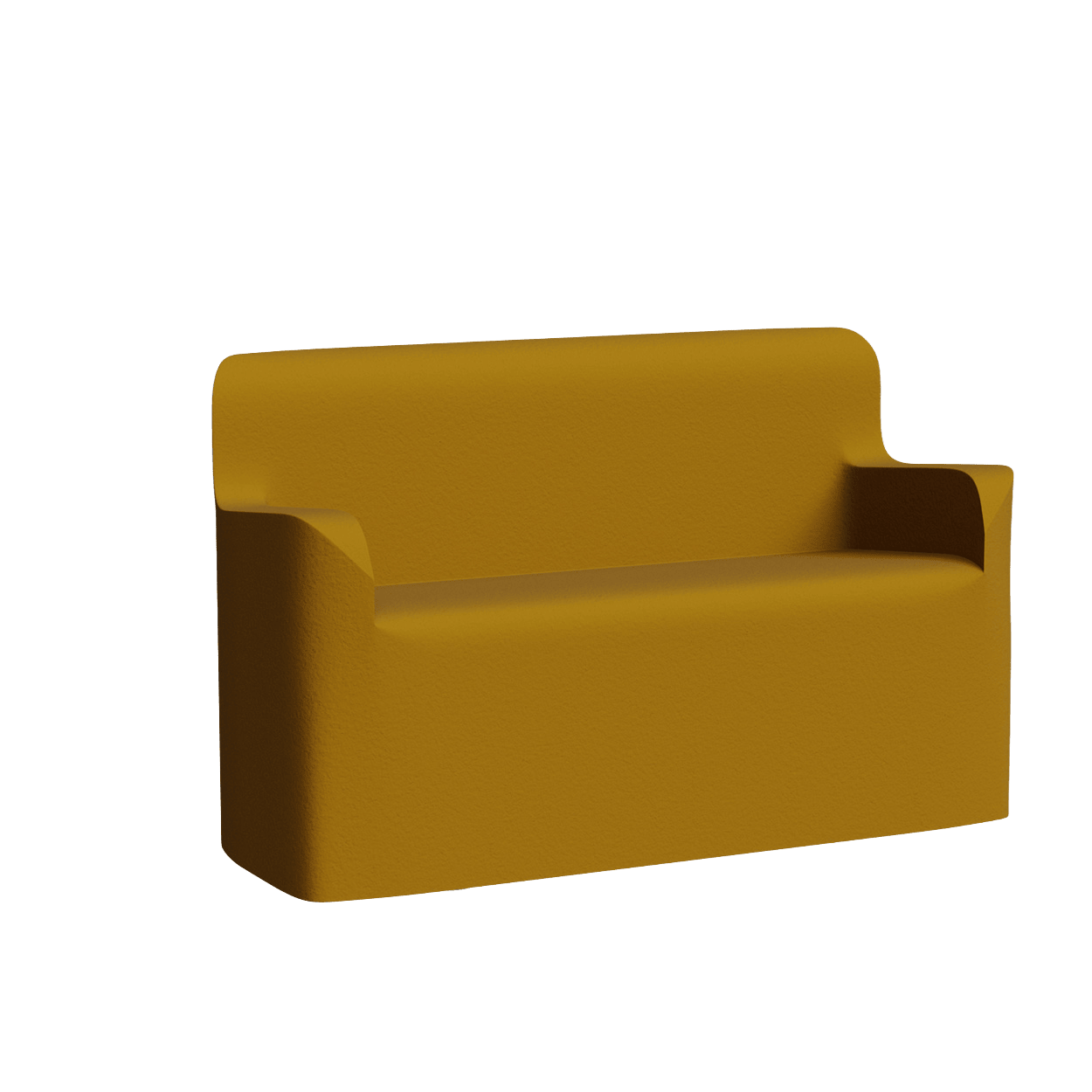 Abecca Anti Ligature Armadillo Limbershield 2 Seater Arm Couch AR40 Pantone 132