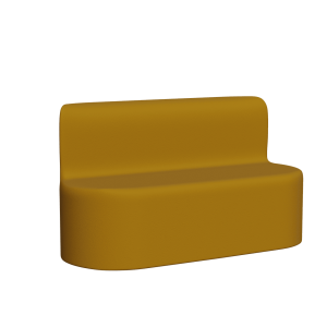 Abecca Anti Ligature Armadillo Limbershield 2 seater Couch AR10 Pantone 132