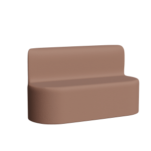 Abecca Anti Ligature Armadillo Limbershield 2 seater Couch AR10 Pantone 17 1230TCX
