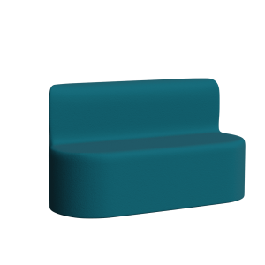 Abecca Anti Ligature Armadillo Limbershield 2 seater Couch AR10 Pantone 3155