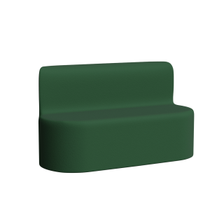 Abecca Anti Ligature Armadillo Limbershield 2 seater Couch AR10 Pantone 350