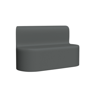 Abecca Anti Ligature Armadillo Limbershield 2 seater Couch AR10 Pantone 425