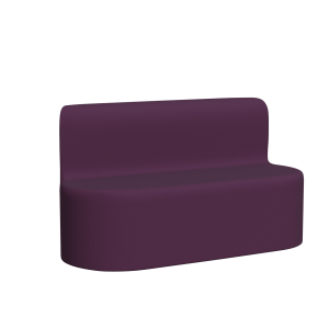 Abecca Anti Ligature Armadillo Limbershield 2 seater Couch AR10 Pantone 518