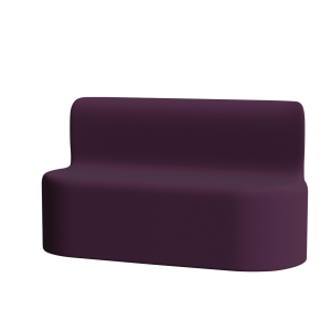 Abecca Anti Ligature Armadillo Limbershield 2 seater Couch AR10 Pantone 5182