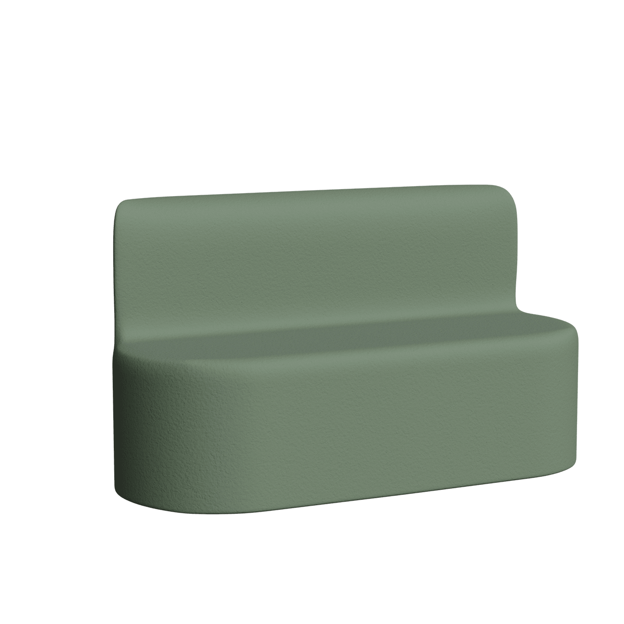 Abecca Anti Ligature Armadillo Limbershield 2 seater Couch AR10 Pantone 5625